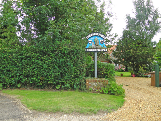 Kettlestone village sign