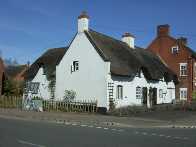 Thatched cottages, King's Bromley