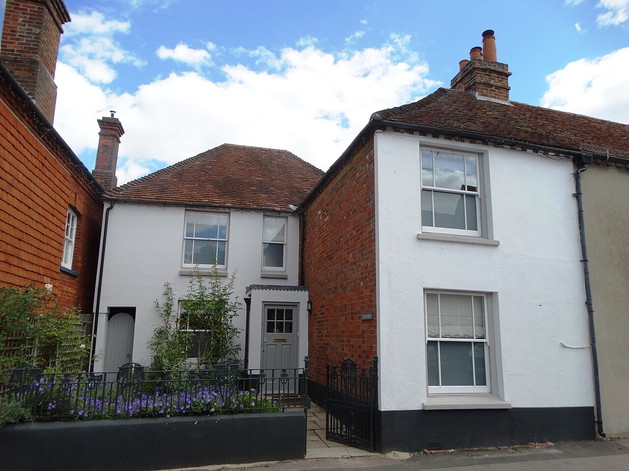 "Greystones" - house on Church Street, Kintbury