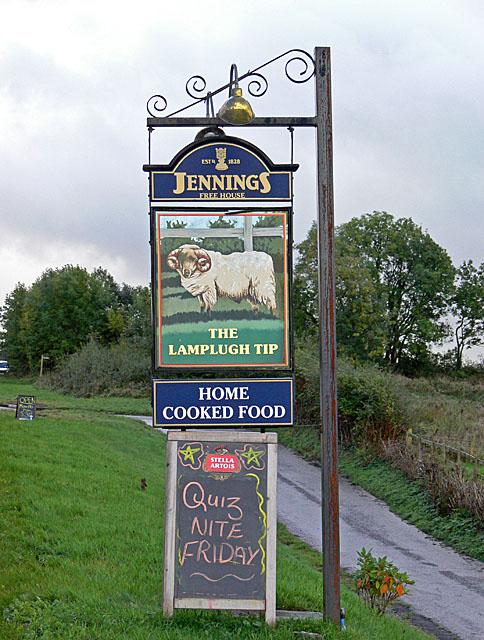 Pub Sign - Lamplugh Tip Inn