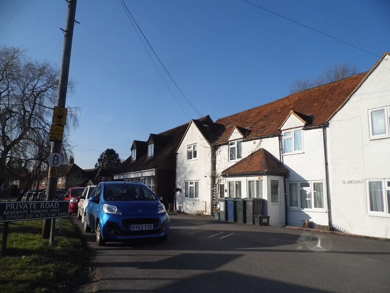 Cottages by Finings Road, Lane End