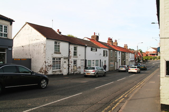 Terrace of houses in High Street, Waltham