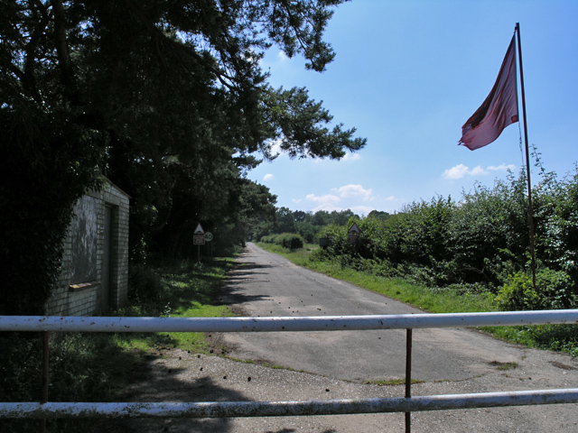 The Arms, Little Cressingham, Norfolk, Battle Area Entrance