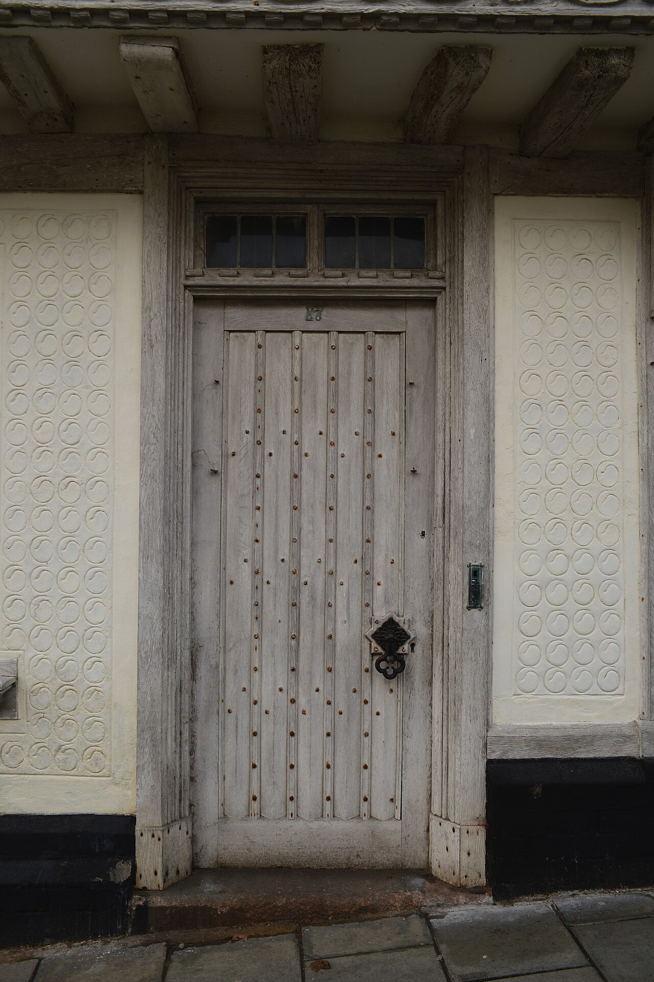 Market Hill door, Sun Inn, Saffron Walden