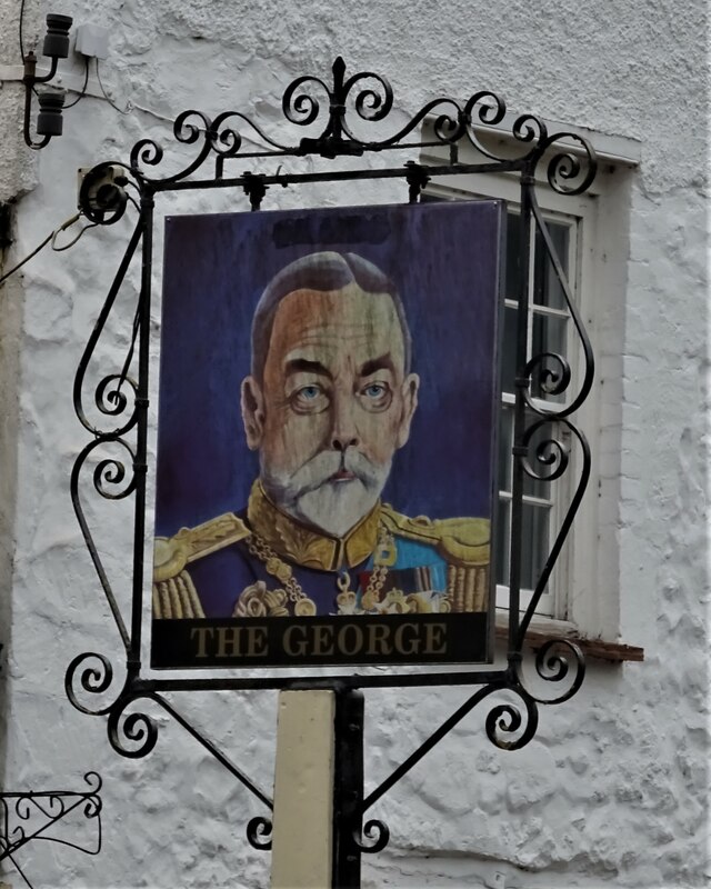 Sign for the George, Littlemore, Oxford