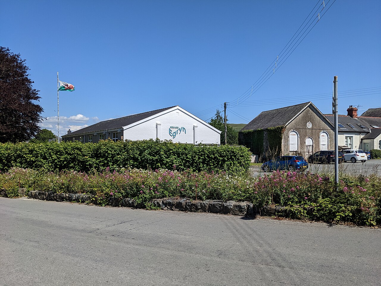 Neuadd Egryn - the village hall