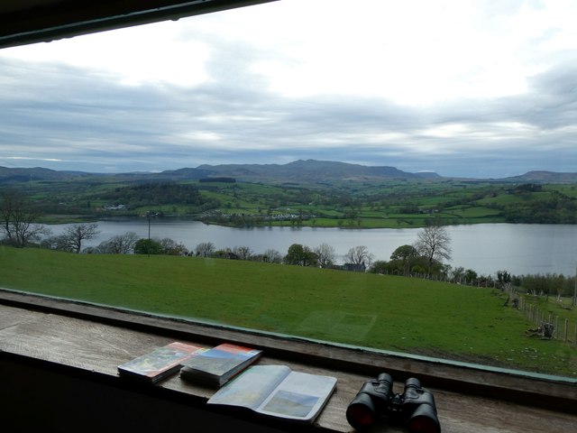 View over Llyn Tegid - Bala Lake from Bryncochyn farm house