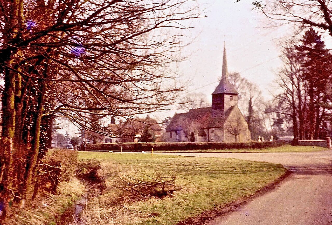 Ilmer church in 1970