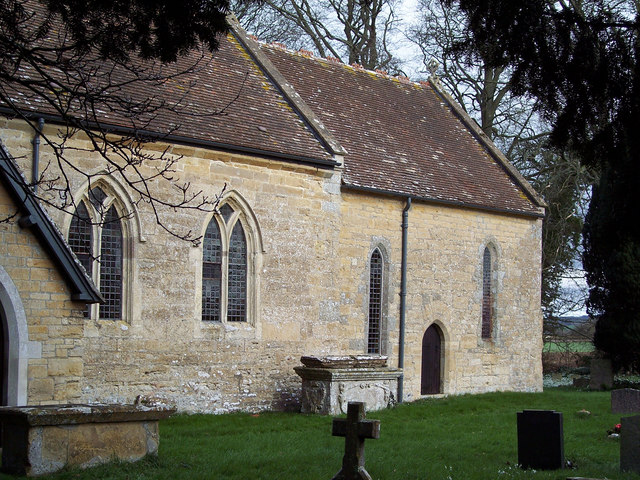 Manston Church and churchyard