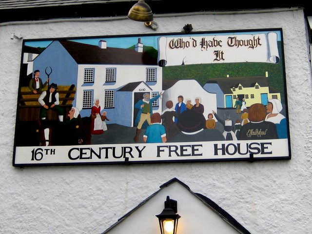 Pub sign - Milton Combe