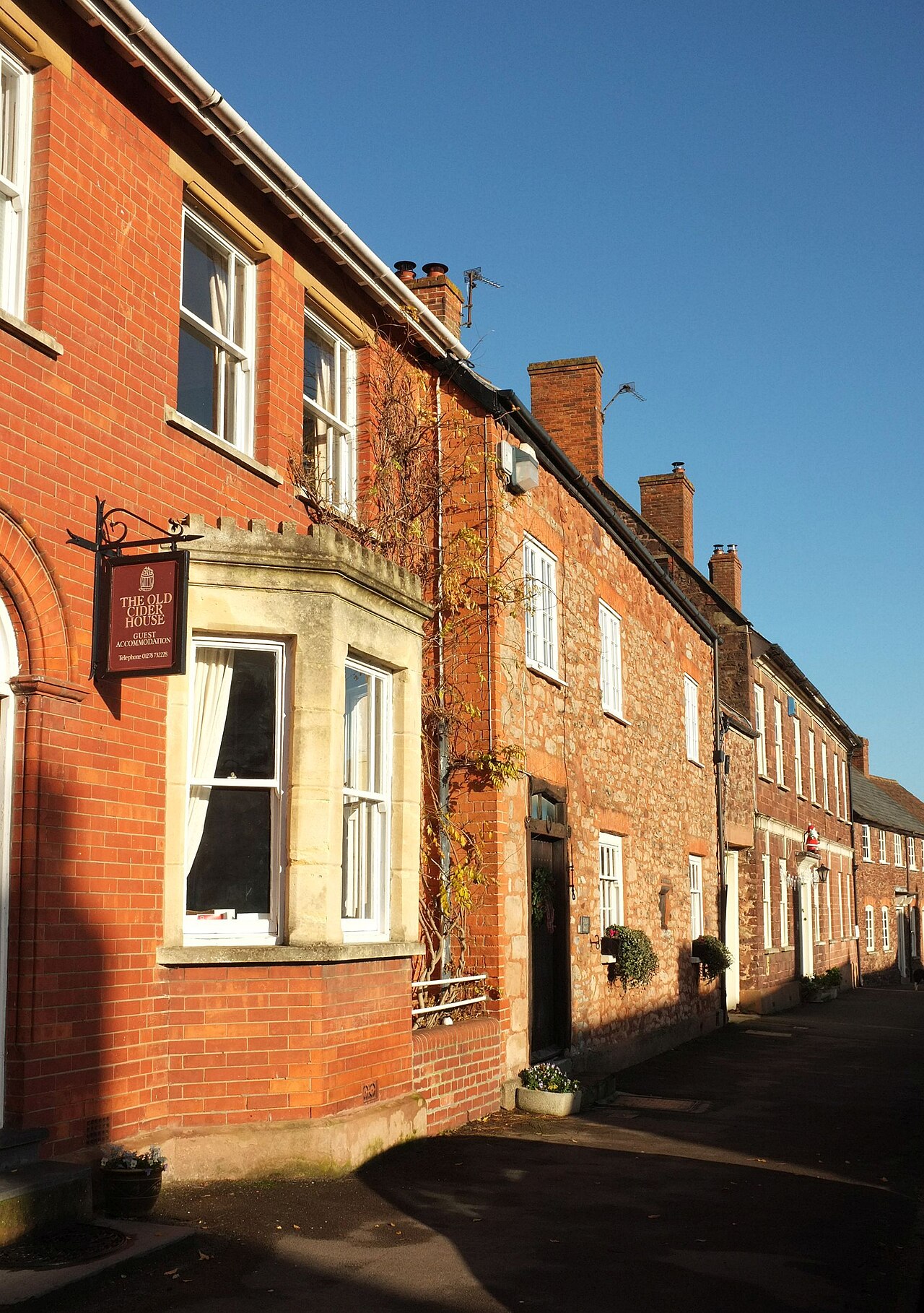 Buildings on Castle Street, Nether Stowey