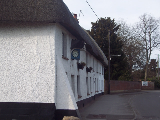 The clock is correct too - cottage in Netheravon