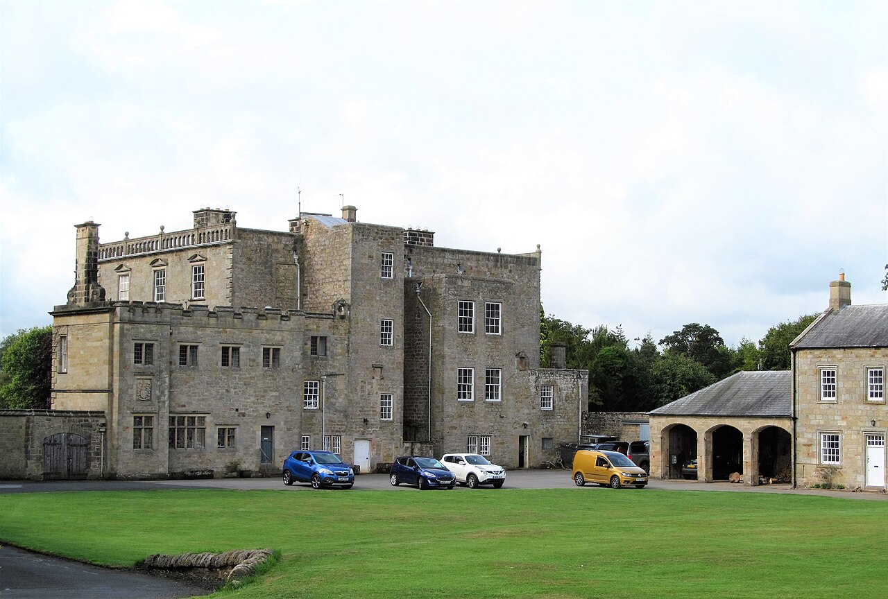 Netherwitton Hall - rear view