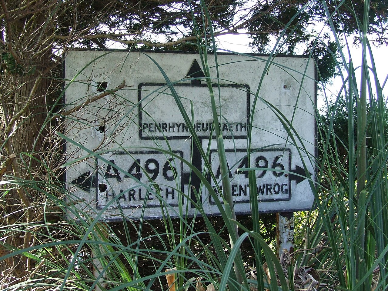 Old Pre-Worboys Road Sign