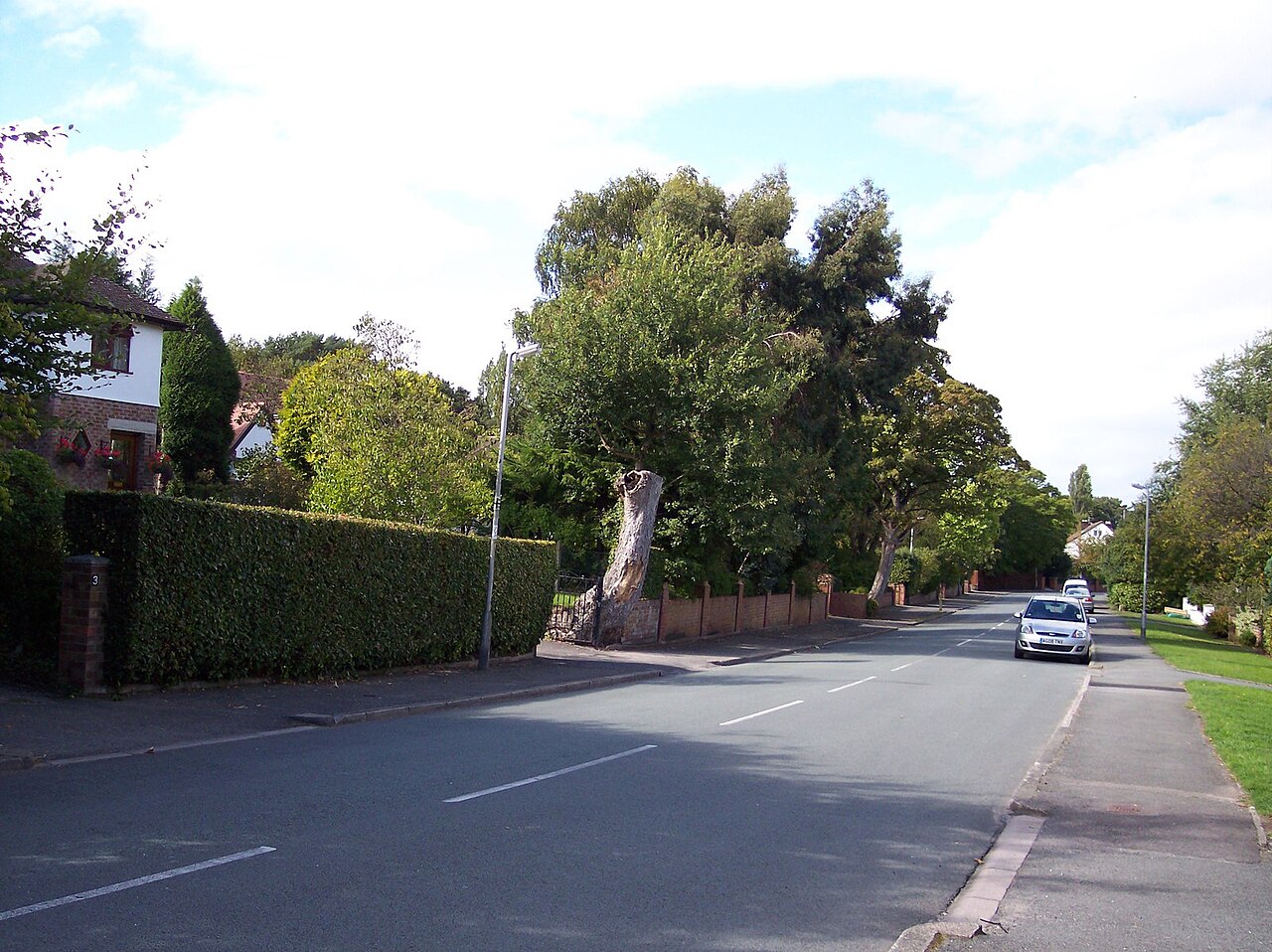 Grange Cross Lane in Grange