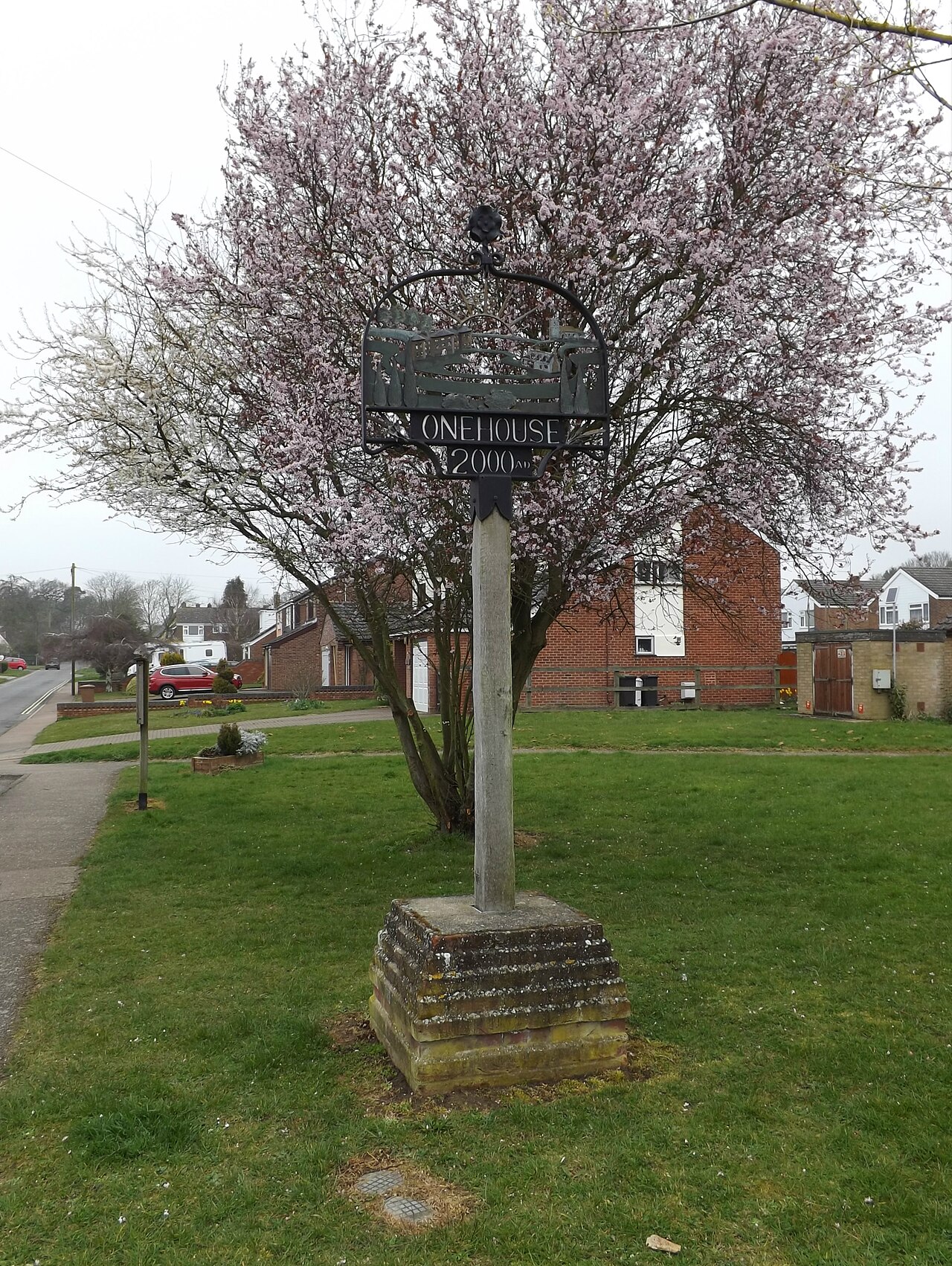 Onehouse Village Sign