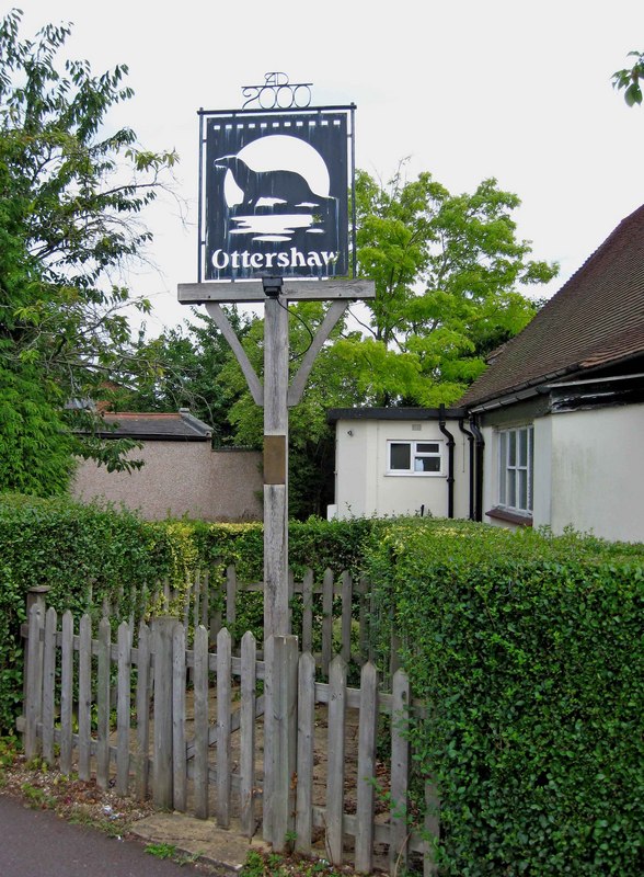 Ottershaw village sign