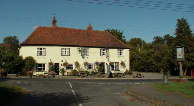 'Kings Head' inn and village sign, Pebmarsh, Essex