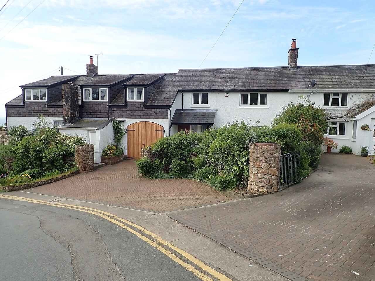 A terrace of houses, Nicholaston