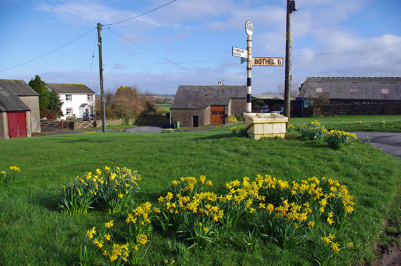 Village green, Threapland