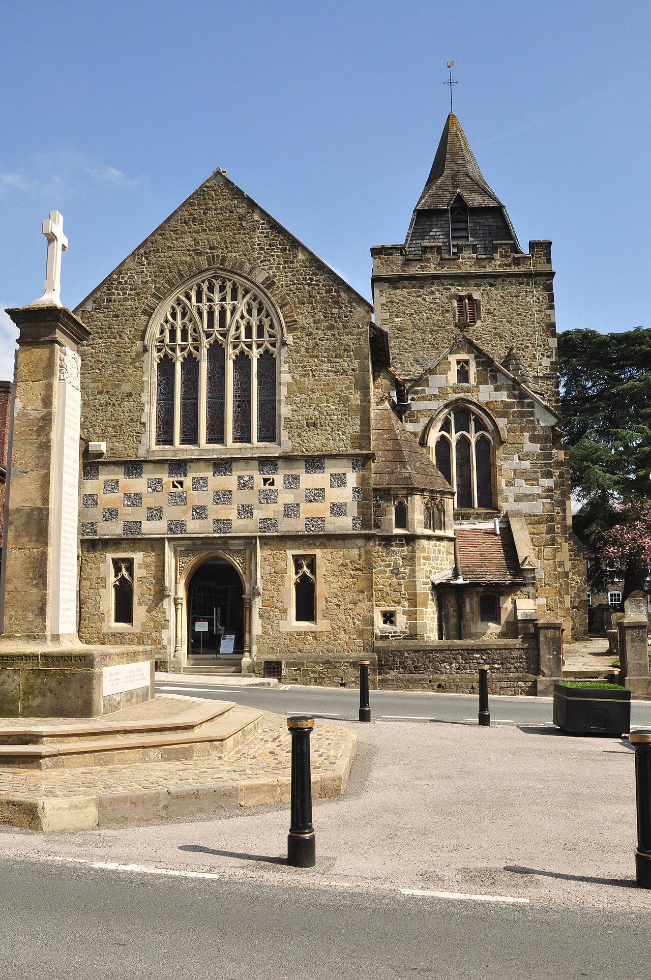 The Parish Church of St. Mary Magdalene and St. Denys and War Memorial- Midhurst