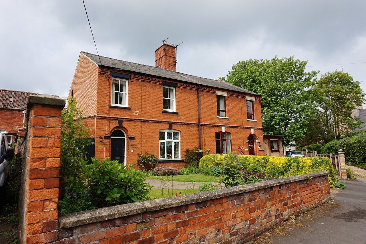 Houses on Church Lane, Reepham