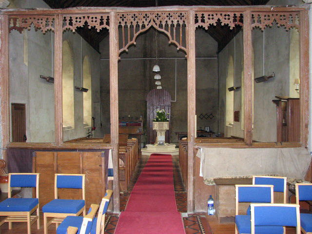 The church of SS Peter and Paul - view west