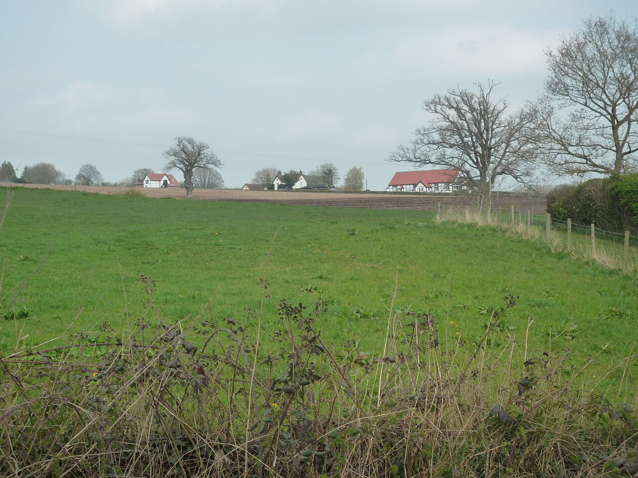 New Housing Completed, Old School House ^ Richards Castle Village Hall