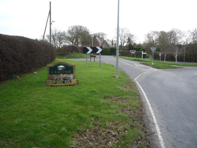 Ulrome village sign
