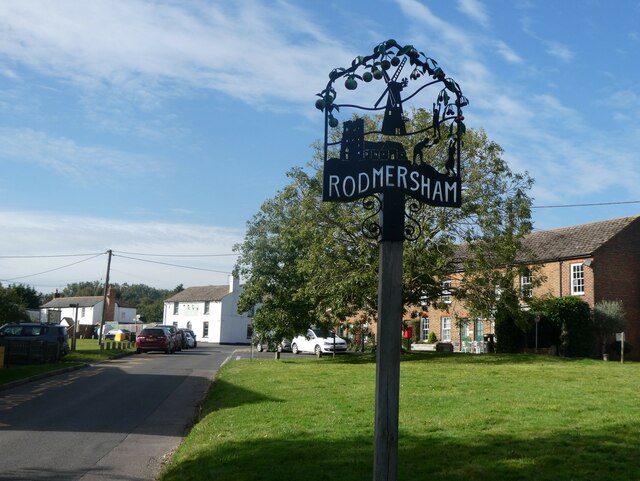 Village sign, Green Lane, Rodmersham Green