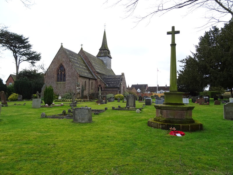 St Luke's Church and War Memorial, Sambrook