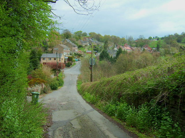 Church lane at Ridgeway