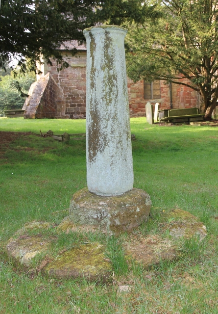 Old cross in St Mary's churchyard, Sheriffhales (geograph 6049154)