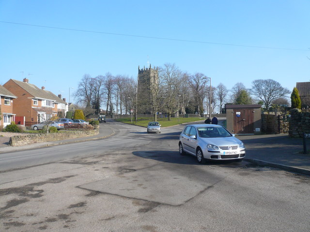 Shirland - Church View from Pit Lane