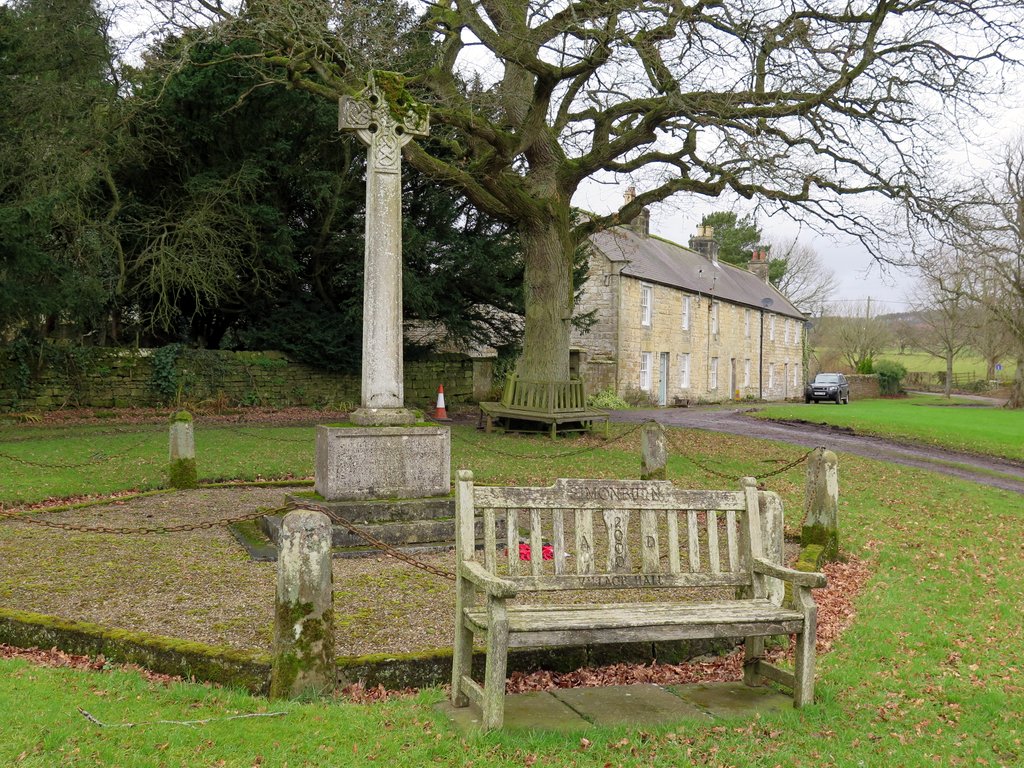 War memorial, Simonburn village green