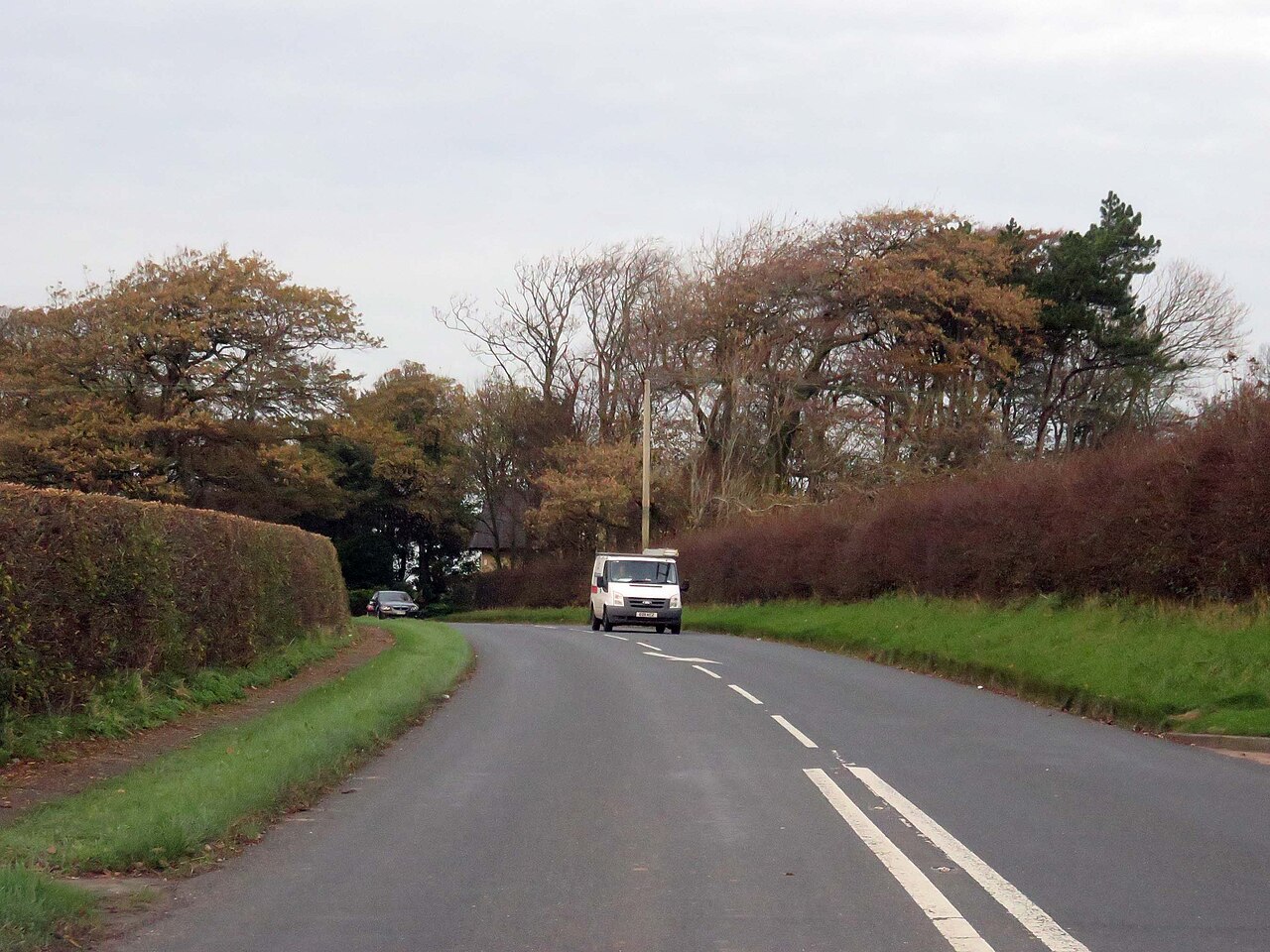 Lodge Lane by Singleton Hall