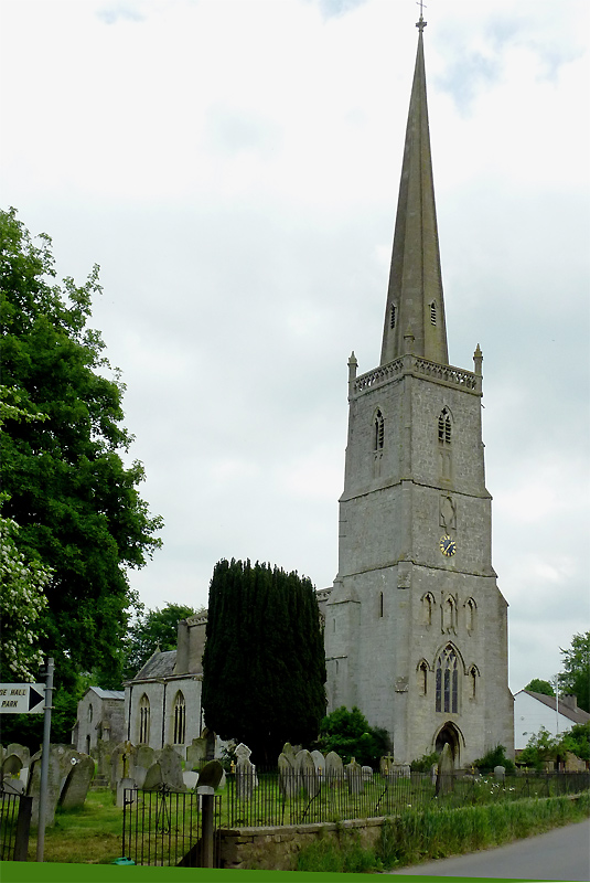 Church of St John the Evangelist in Slimbridge, Gloucestershire