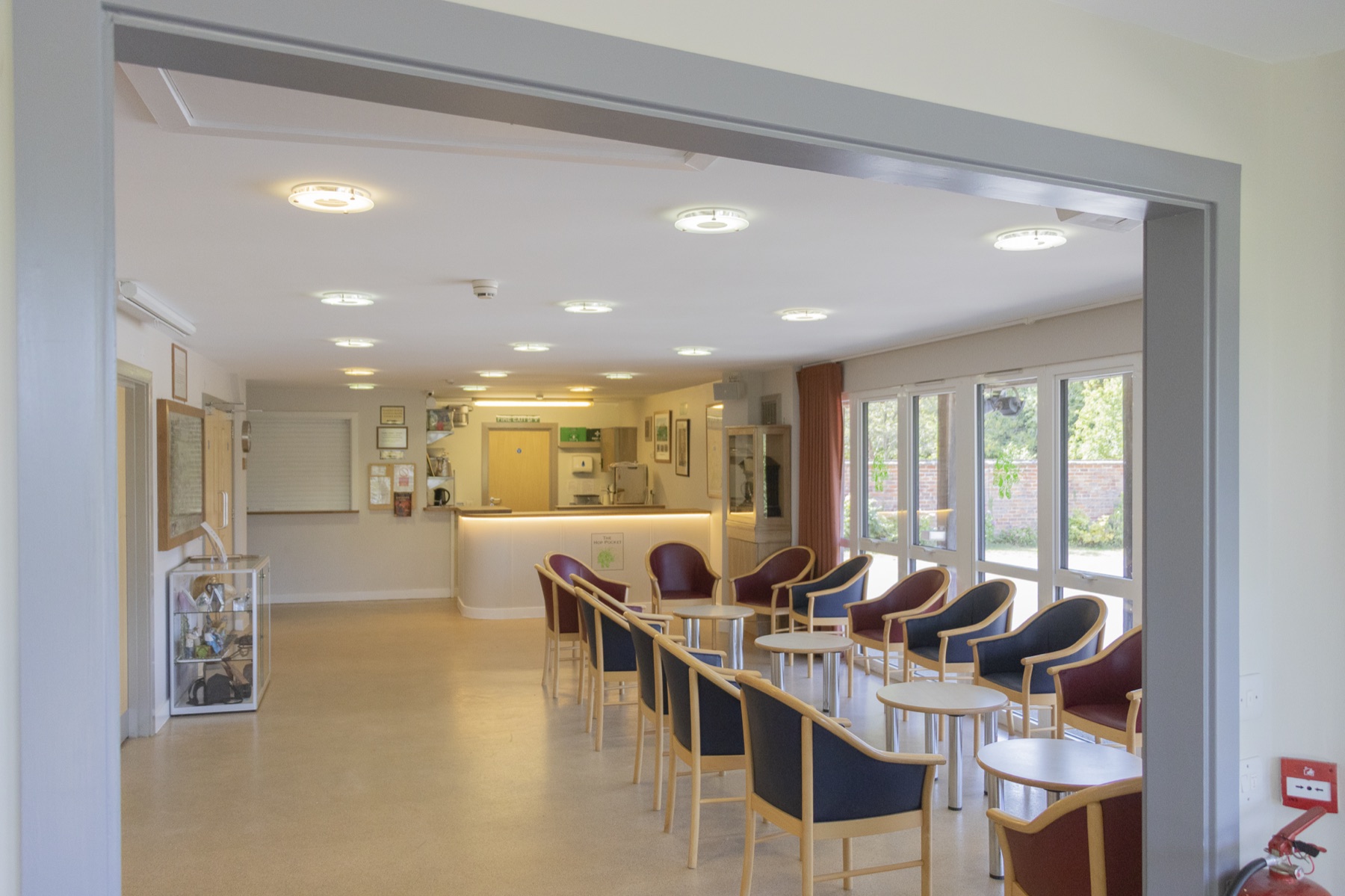 Hop Pocket foyer and bar area at Smarden Charter Hall